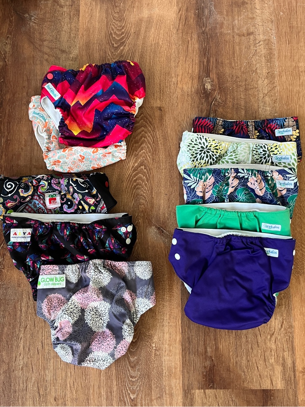 BUNDLE : 10 Cloth Diapers